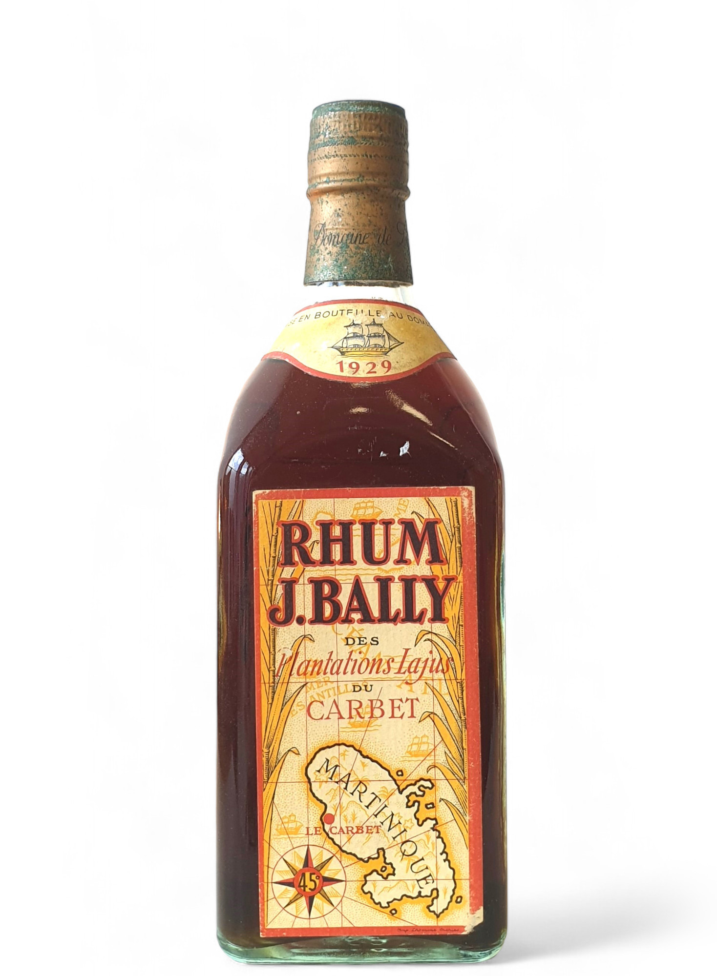 Rhum J. Bally des Plantations Lajus du Carbet, Martinique